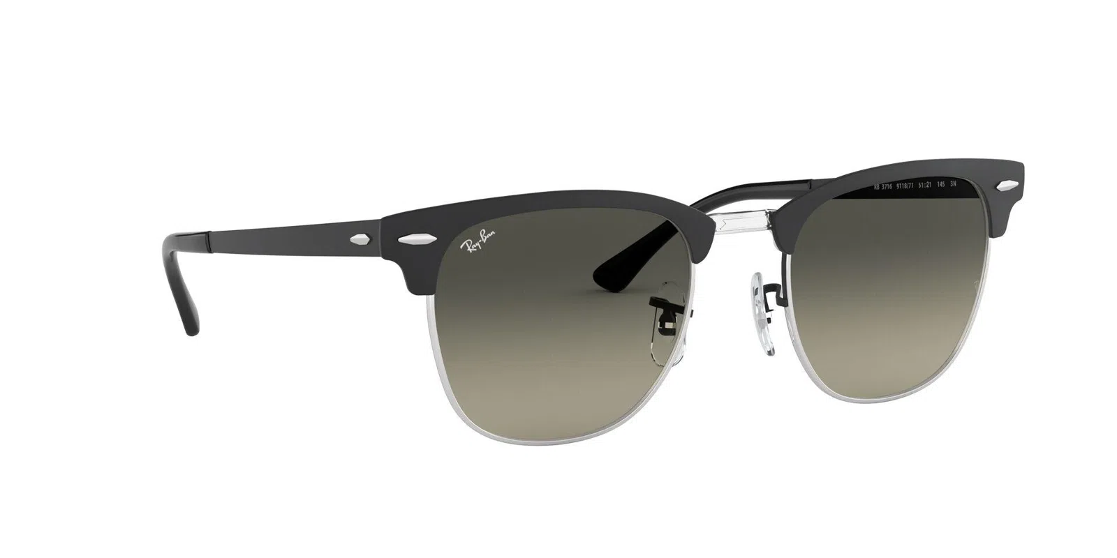 Ray-Ban Clubmaster Metal 3716 Sunglasses - view 96